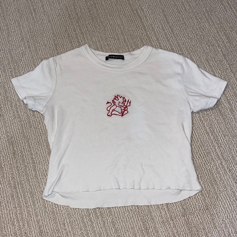 Women’s Cropped Brandy Melville Devil Top